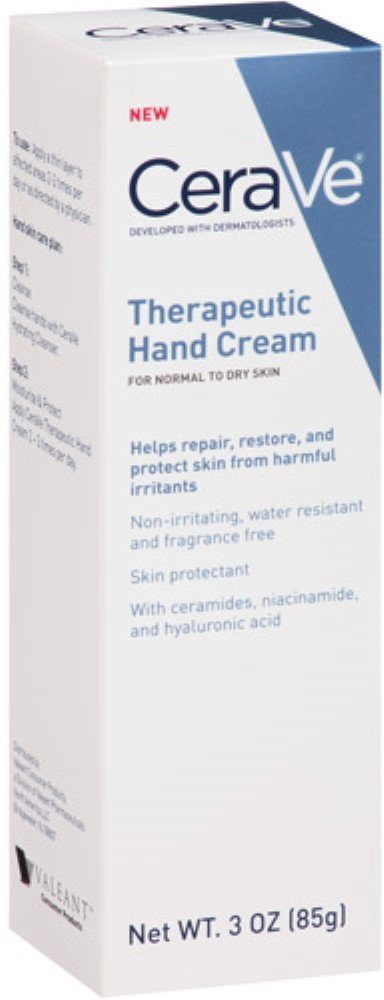 CeraVe Therapeutic Hand Cream 3 oz (Pack of 6)