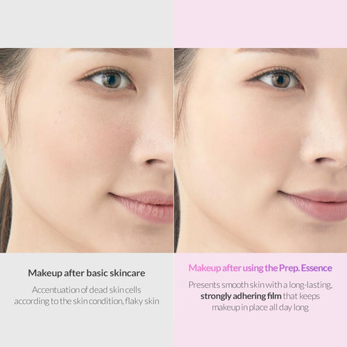 Blithe Makeup Prep Essence Primer for Elegant Dewy Finish - Skin Brightening Niacinamide Serum & Moisturizing Makeup Primer for Mature Skin, Glamorous Radiant Glow Primer, Korean Makeup 1 Fl Oz